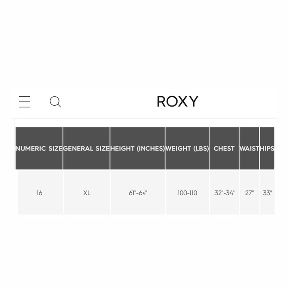 Roxy Girl 🌸 Hawaiian Beach Classics Bikini Bottom Girls Sz 16-XL - Picture 11 of 11